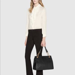 Gucci leather handbag